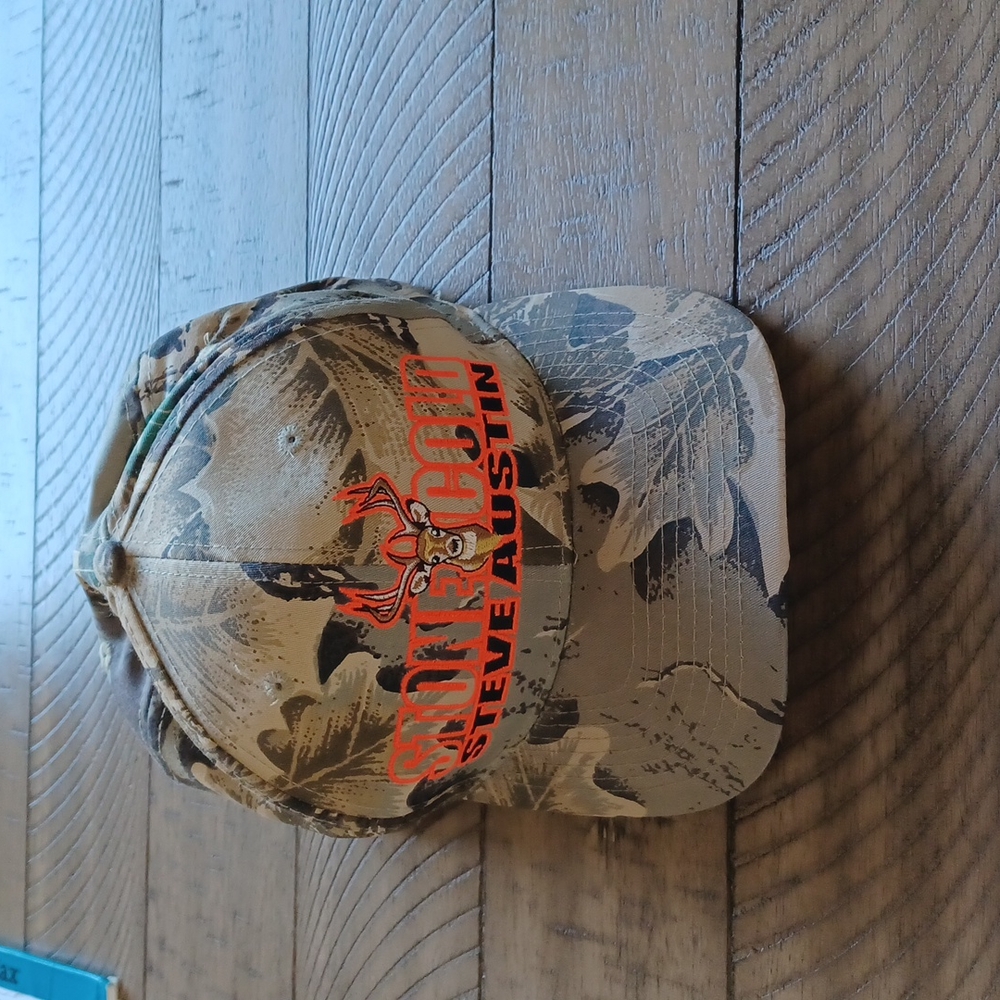 Vintage Stone Cold Steve Austin  Camo Hat. 1998 Never worn